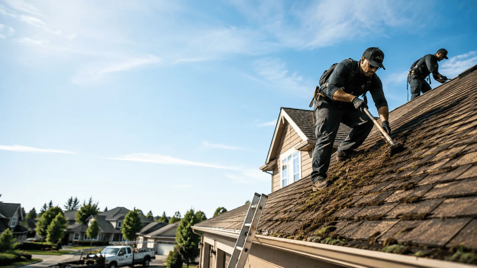 Roof Moss Removal in Model, CO near me